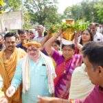 హుస్నాబాద్: బోనమెత్తిన మంత్రి పొన్నం ప్రభాకర్
