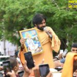 సిద్దిపేటలో పవన్ కల్యాణ్ కి ఘన స్వాగతం