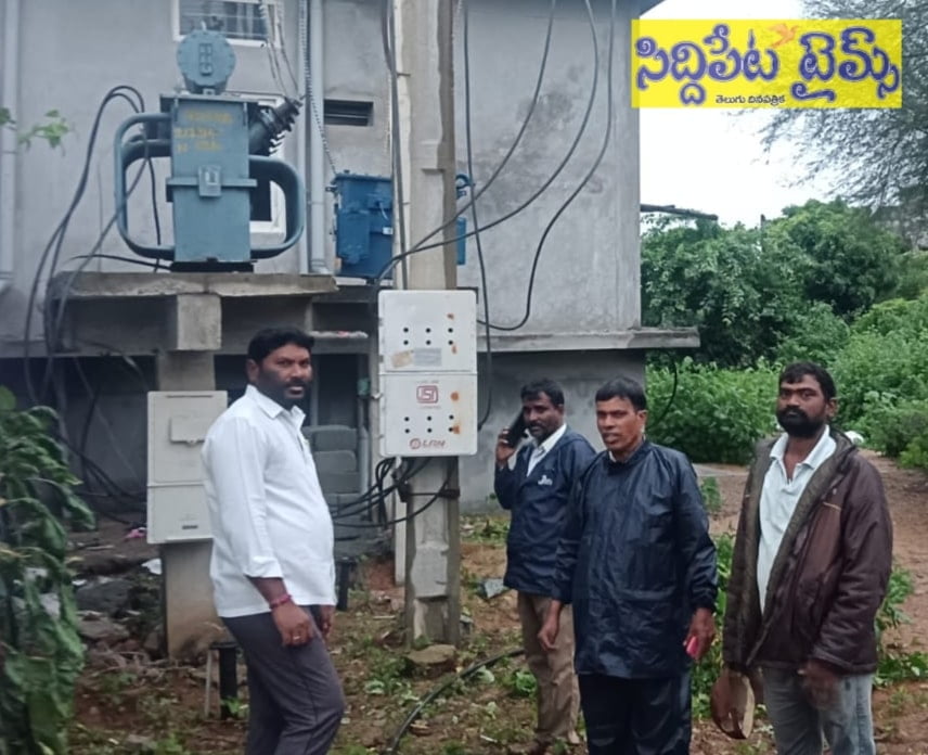 కొత్తగా విద్యుత్ ట్రాన్స్ఫార్మర్ ఏర్పాటు
