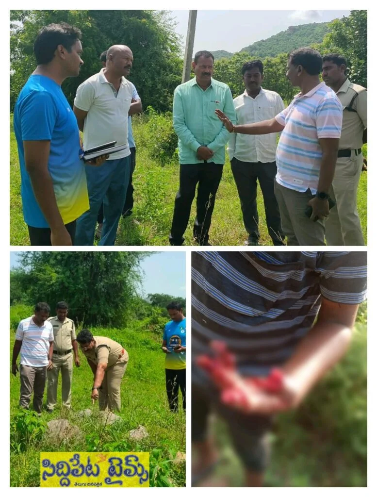 హుస్నాబాద్ లో నాటుబాంబు పేలి యువకుడికి గాయాలు