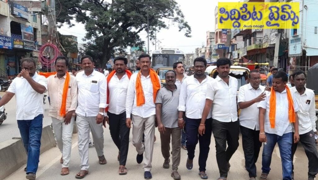 హుస్నాబాద్: హిందూ సంఘాల బంద్‌ విజయవంతం