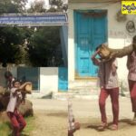 బడికి వెళ్ళారా.. పనికా..! బడి వేళల్లో దుంగలు మోస్తున్న విద్యార్థులు..