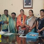 కళాకారులకు చైర్ పర్సన్ ఆత్మీయ సన్మానం