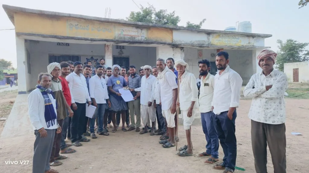 కాసీంపూర్ తండాలో సర్పంచ్ ఎన్నిక పై గ్రామస్తుల తీర్మానం..