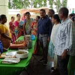 హుస్నాబాద్ పట్టణంలో మహిళా సంఘాల ఉత్పత్తుల ప్రదర్శన