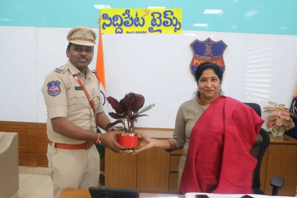 హుస్నాబాద్ నూతన ఎస్ఐ గా పదవీ బాధ్యతలు చేపట్టిన పి. లక్ష్మారెడ్డి