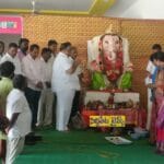 వినాయకుని సన్నిధిలో మాజీ ఎమ్మెల్యే సతీష్ కుమార్ పూజలు