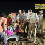 హుస్నాబాద్‌లో వినాయక నిమజ్జనానికి పటిష్ట బందోబస్తు