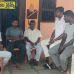 బాధిత కుటుంబాన్ని పరామర్శించిన జర్నలిస్టులు