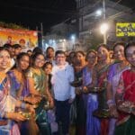 హుస్నాబాద్ లో ఘనంగా ఎంగిలిపూల బతుకమ్మ సంబరాలు