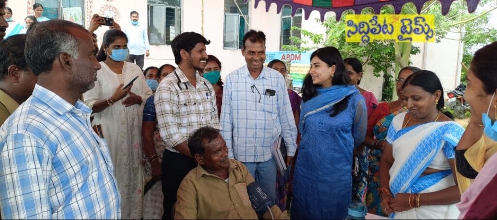 అక్కనపేటలో స్వస్థ నారి–సశక్త పరివార్ అభియాన్ లో భాగంగా హెల్త్ క్యాంప్