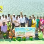 ఎల్లమ్మ చెరువులో స్వచ్ఛత హి సేవ కార్యక్రమం