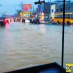 జలదిగ్బంధంలో హుస్నాబాద్ పట్టణం..