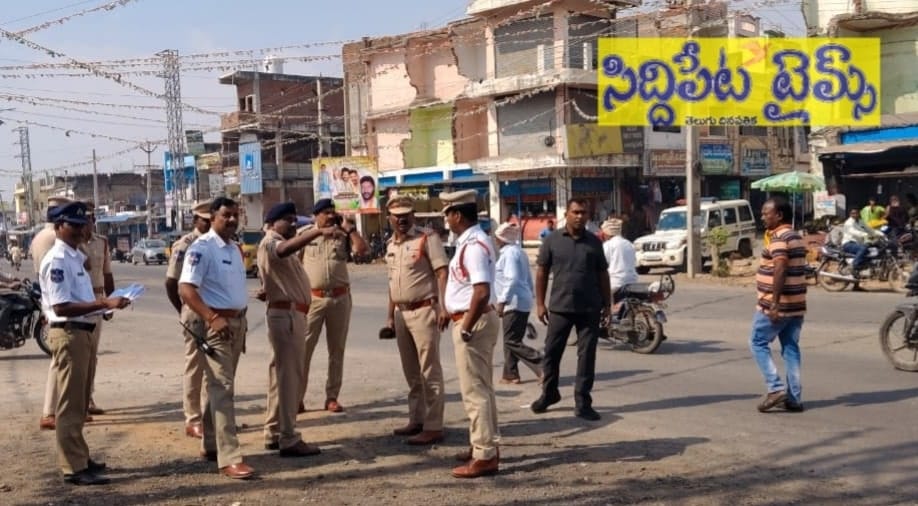 హుస్నాబాద్ లో మెరుగైన ట్రాఫిక్ నివారణకు కసరత్తు